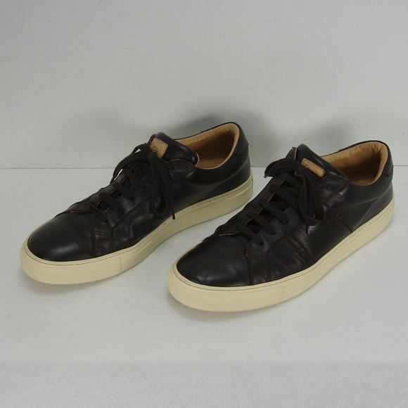 GREATS LEATHER LACE UP FASHION SNEAKERS SHOES 11